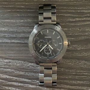 Fossil Gunmetal Watch